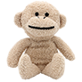 JoJo, a plush monkey